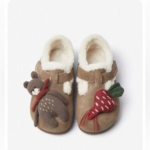 Fivepeas Baby Winter Fur-Lined Shoes | Genuine Suede | Bear & Radish Design
